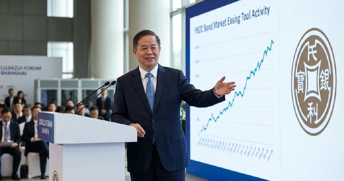 Pan Gongsheng announces PBOC will trade government bonds to manage economy