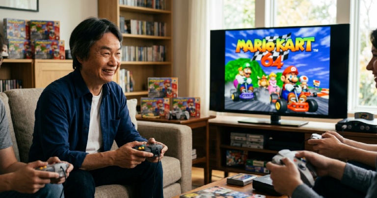 Shigeru Miyamotos Mario Kart 64 sales figures