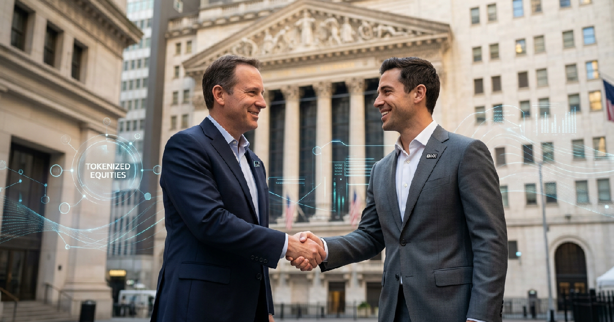 Intercontinental Exchange and OKX form joint venture to integrate tokenized securities