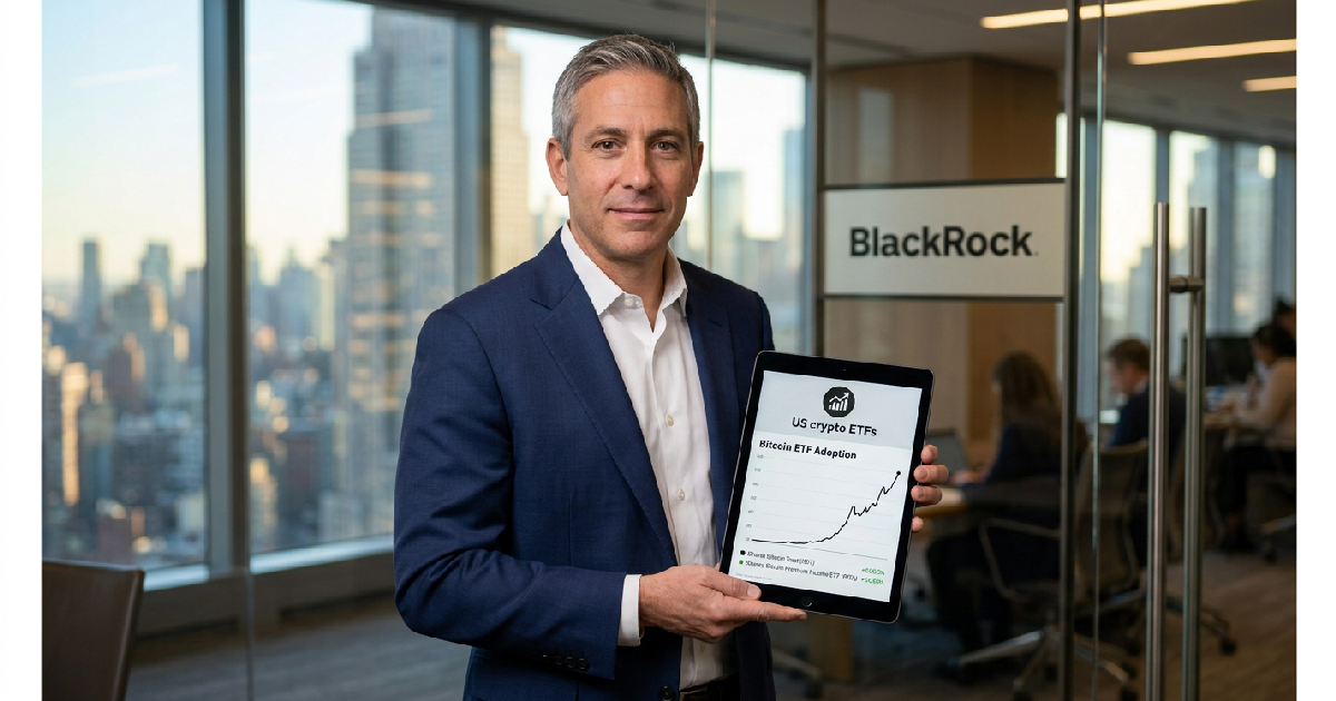 US crypto ETFs: Jay Jacobs reveals BlackRock's IBIT attracts 75% first-time fund buyers