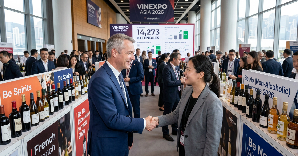 Rodolphe Lameyse confirms 14,273 professionals attended Hong Kong wine and spirits fair