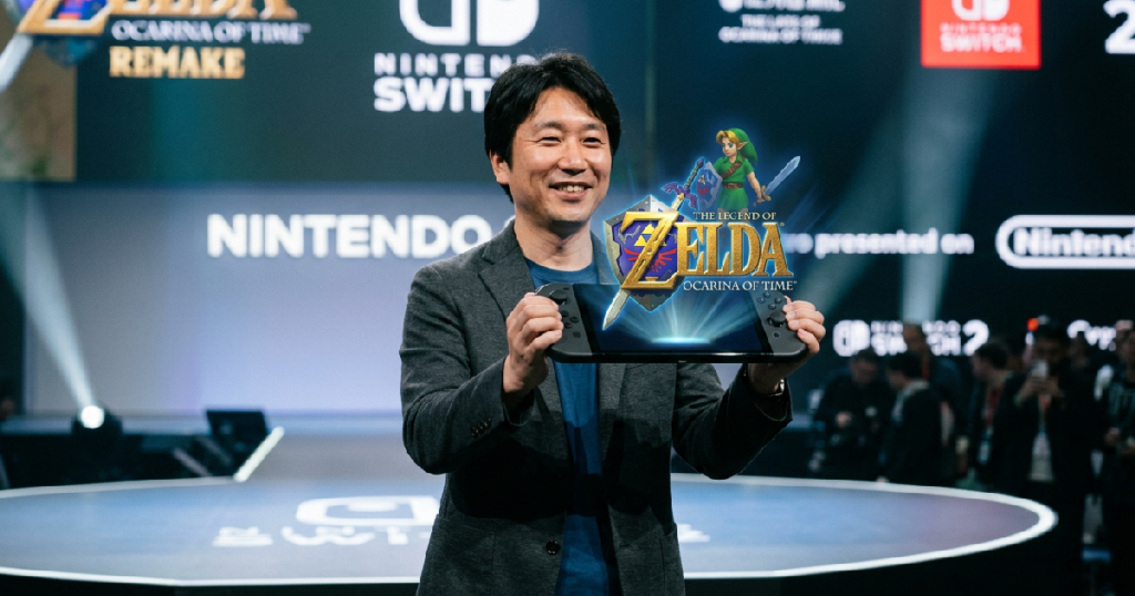 Yoshiaki Koizumi announces The Legend of Zelda: Ocarina of Time for Switch 2