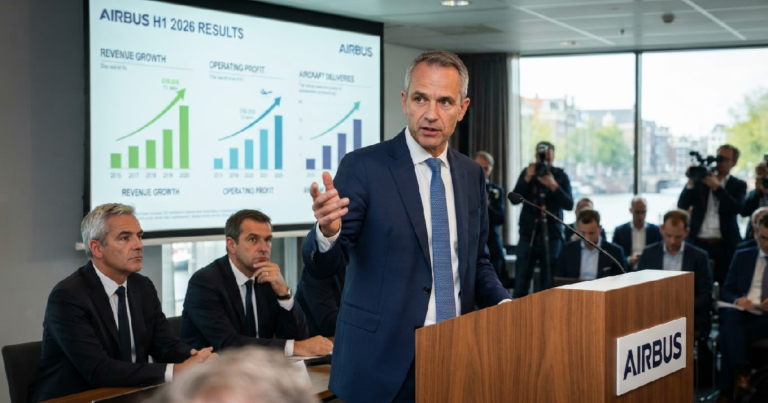 Airbus CFO Thomas Toepfer details H1 2026 financial gains, confirms outlook