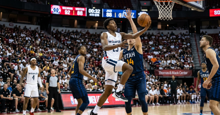 Dybantsa scores points: AJ Dybantsa scores 27 points, ties record in Wizards' 92-88 win