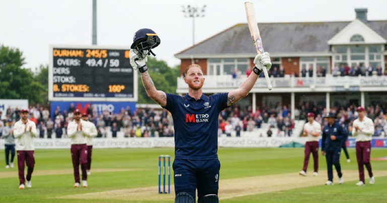 Ben Stokes Century Durham: Ben Stokes Powers Durham to Five-Wicket One-Day Cup Win with Century