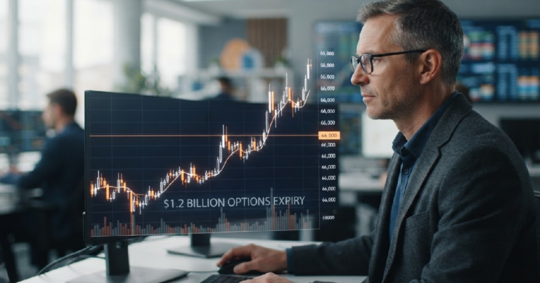 Bitcoin options expiry: Bitcoin rallies past $66,000 after $1.2 billion options expiry, fueled by ETF inflows