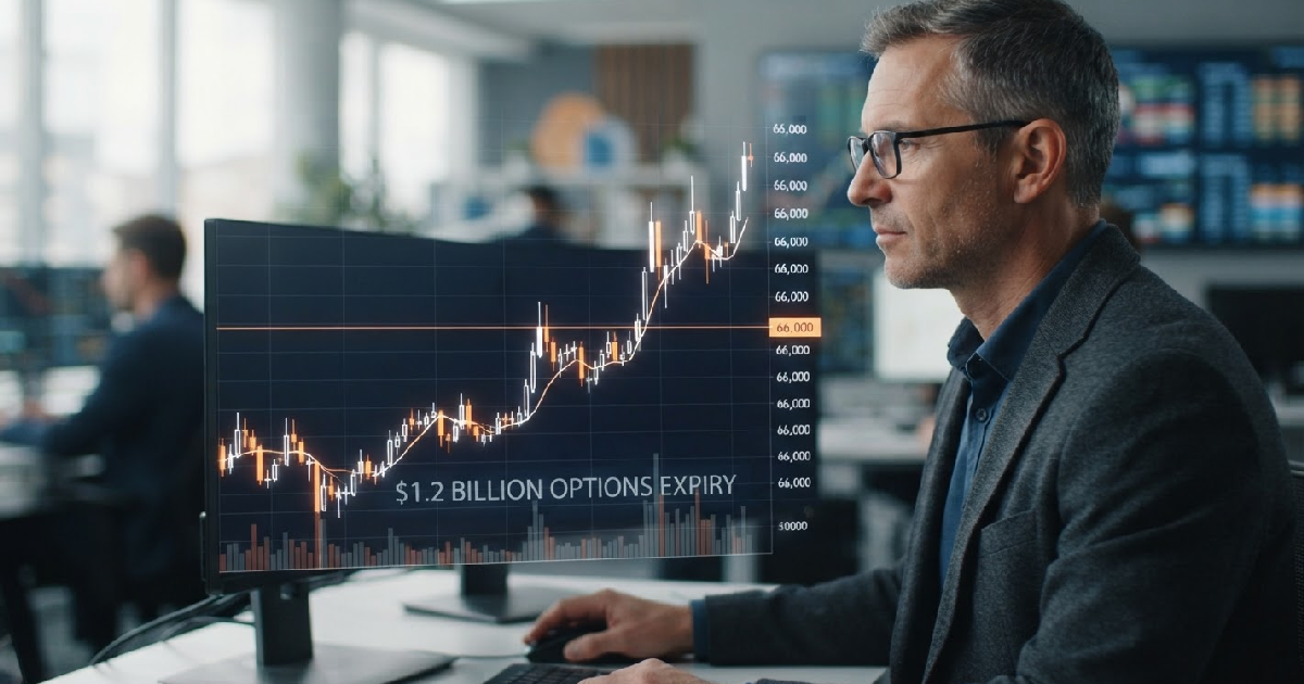 Bitcoin options expiry: Bitcoin rallies past $66,000 after $1.2 billion options expiry, fueled by ETF inflows
