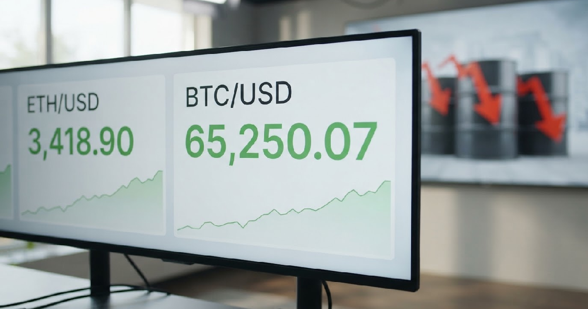 Bitcoin price: Bitcoin climbs past $65,000 as US-Iran calm sends oil prices down 5%