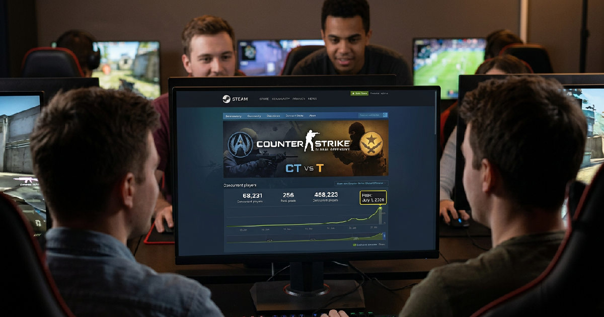Counter-Strike Global Offensive players: CS:GO players flock back as Global Offensive sets new records