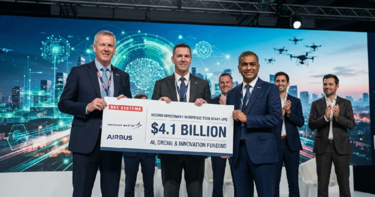 Defence giants pour record $4.1bn into AI, drone tech start-ups