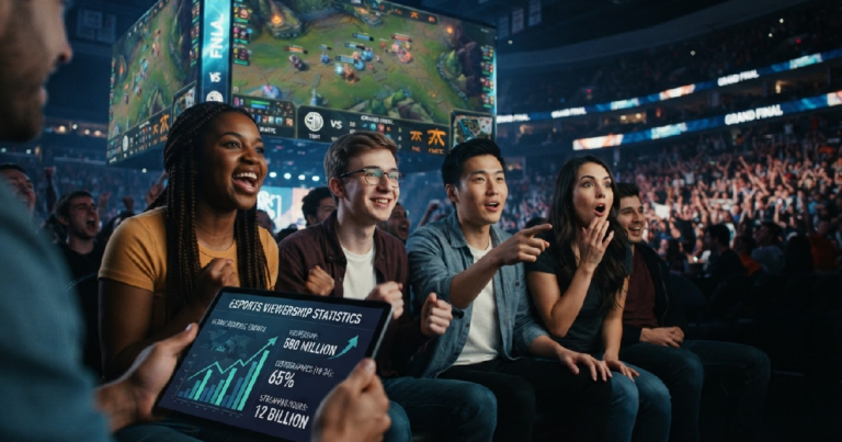 Esports viewership statistics: understanding global audience growth