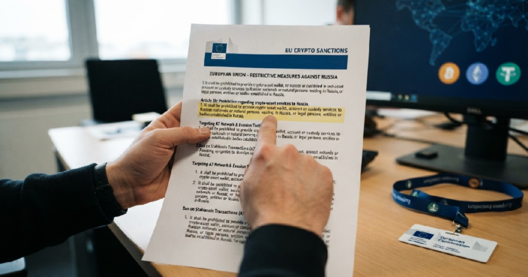 EU crypto sanctions: EU escalates crypto bans on 14 firms amid 21st Russia sanctions round