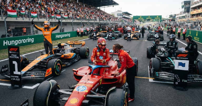 Penalties Shake Up 2026 F1 Hungarian Grand Prix Starting Grid