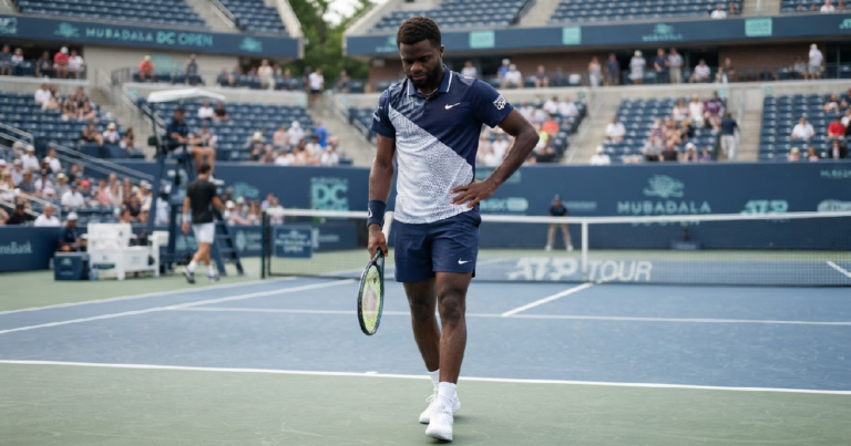 Frances Tiafoe Washington Open: Frances Tiafoe laments 'poor' performance in shock Washington Open exit