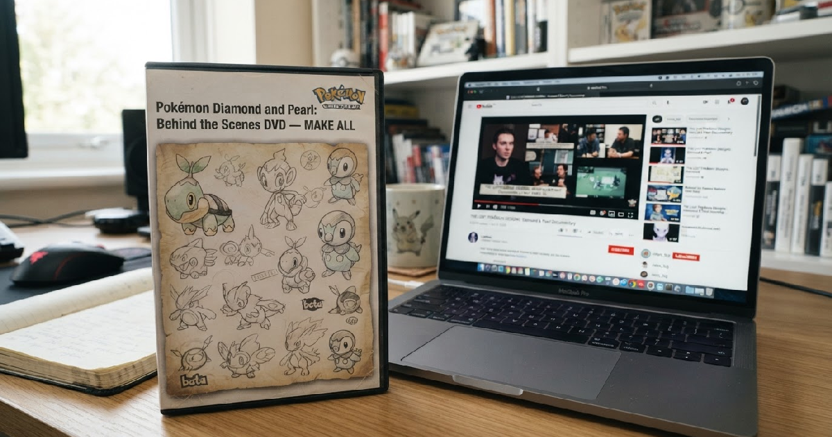 Game Freaks internal Pokémon Diamond and Pearl film shows lost designs