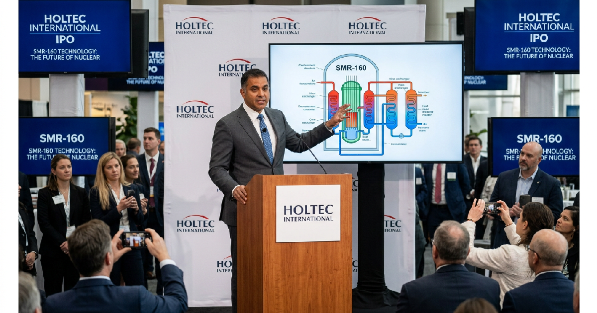 Holtec International IPO: Holtec International CEO Kris Singh announces IPO to fund SMR-160 development