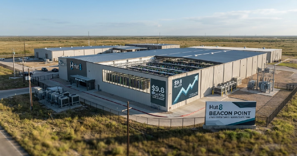 Hut 8 AI data center lease: Hut 8 secures $9.8 billion AI data center lease, boosting compute sector