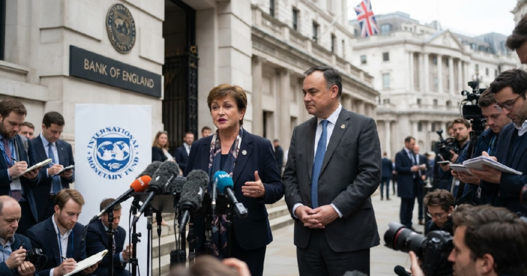 IMF Bank of England: IMF chief warns Bank of England against premature rate cuts amid Iran war risks
