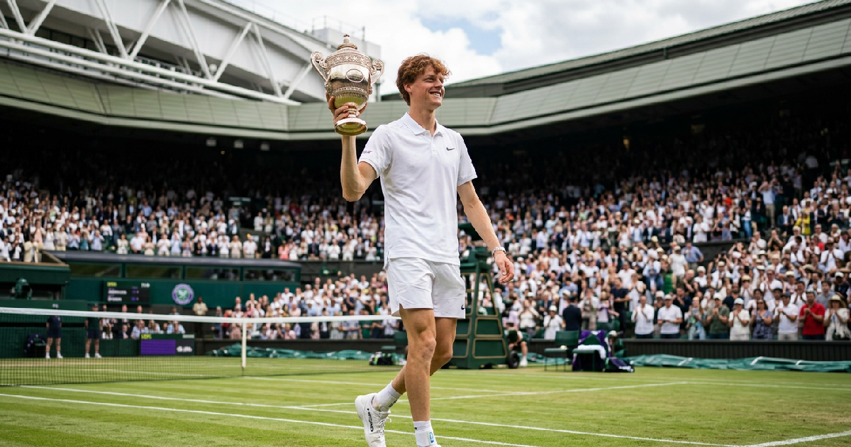 Jannik Sinner targets second Wimbledon title against Alexander Zverev on July 12