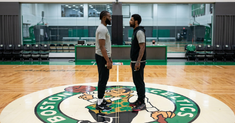 Jaylen Brown Kyrie Irving: Jaylen Brown, Kyrie Irving detail near-fight, granddad's impact on Celtics exit