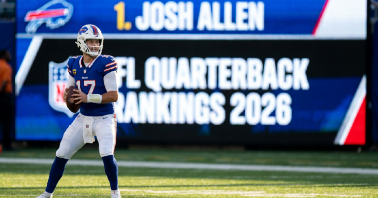 Josh Allen leads 2026 NFL quarterback rankings with broad consensus
