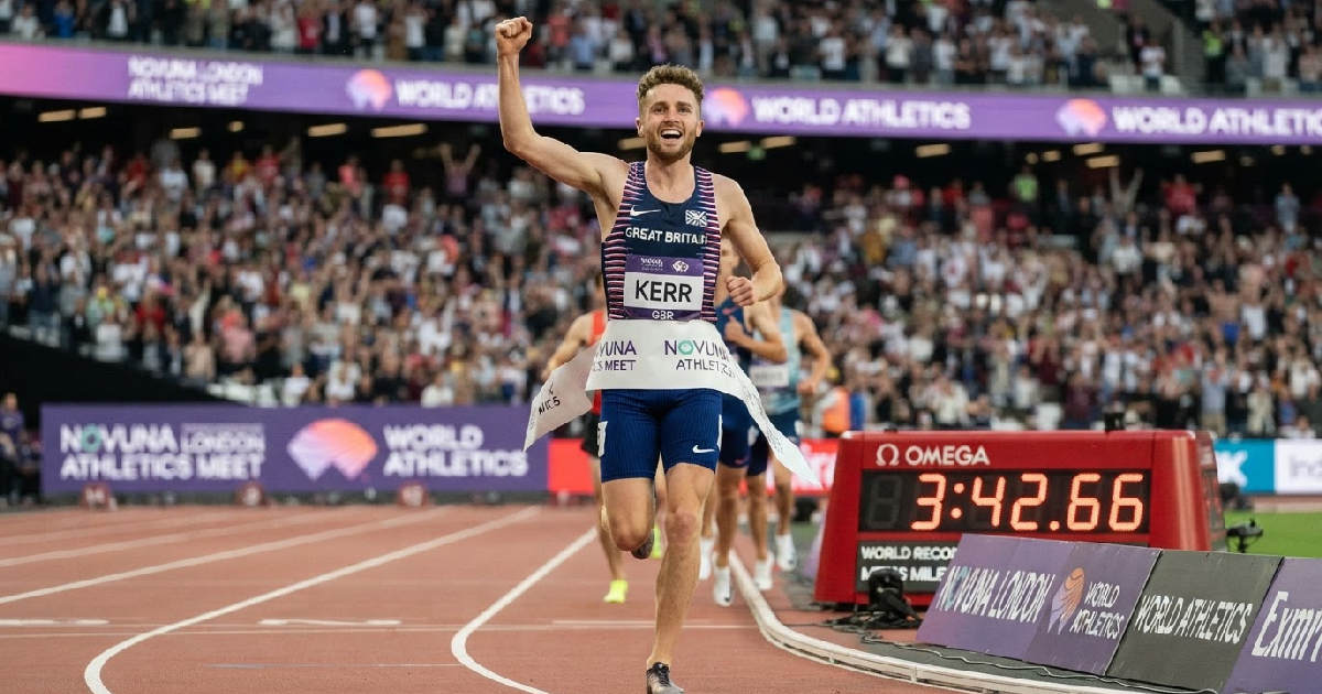 Josh Kerr mile world record: Josh Kerr obliterates Hicham El Guerrouj's 27-year-old mile world record in London