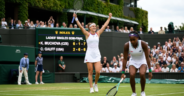Karolina Muchova defeats Coco Gauff 6-2 1-6 7-6 to reach Wimbledon championship match