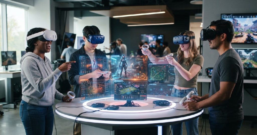 gaming industry trends: Key Trends Shaping the Gaming Industry: A Look at AI, Immersive Realities, and Cloud Gaming