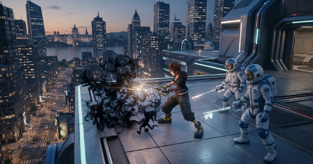 kingdom hearts missing link leak: Kingdom Hearts Missing-Link cinematic leak hints at KHIV narrative path