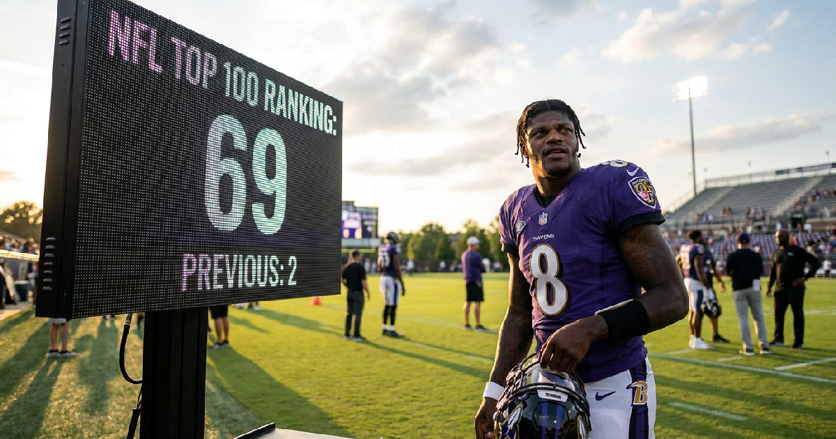 Lamar Jackson NFL ranking: Lamar Jackson's 69th NFL ranking sparks debate, baffles analysts