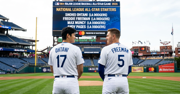 Dodgers make history with four National League All-Star starters for 2026 classic