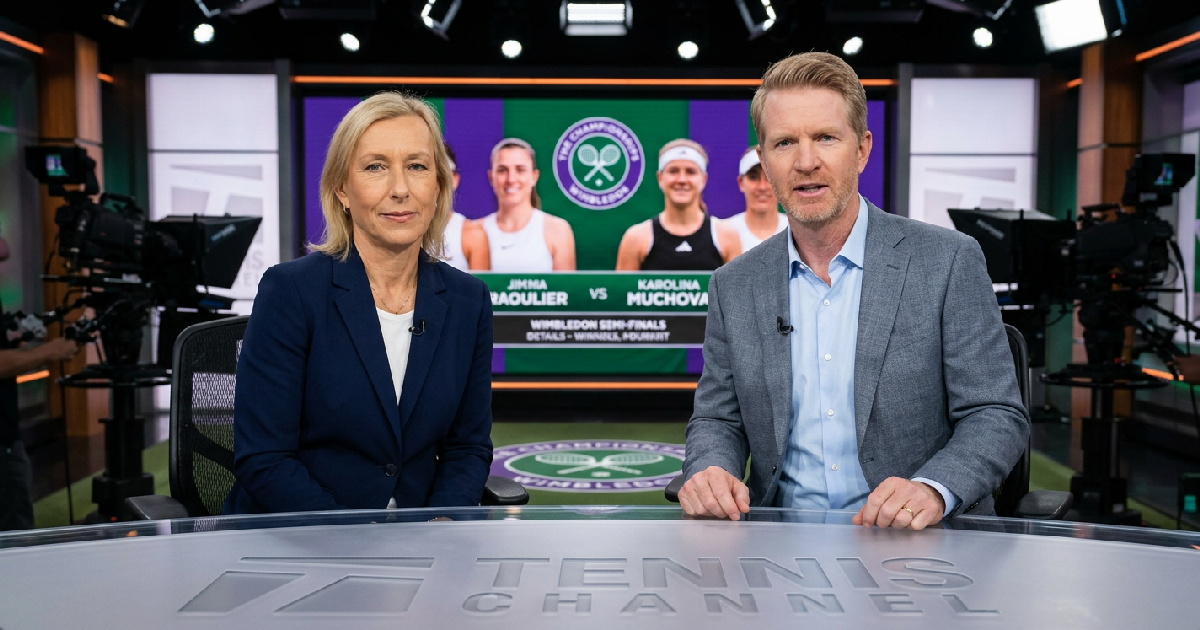 Martina Navratilova Jim: Martina Navratilova, Jim Courier pick Karolina Muchova for Wimbledon crown