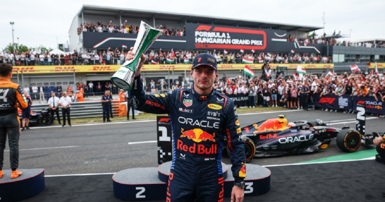 Max Verstappen Hungary podium: Max Verstappen's surprise Hungary podium was hard-earned