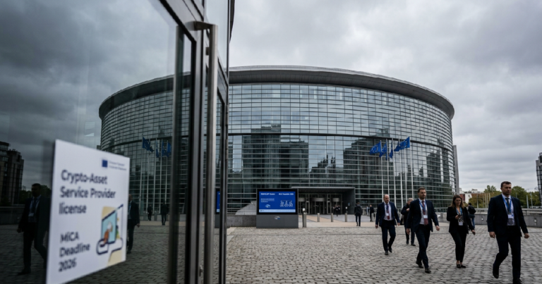 MiCA regulation slashes EU crypto firms by 90% as transition ends