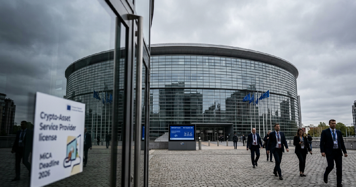MiCA regulation slashes EU crypto firms by 90% as transition ends