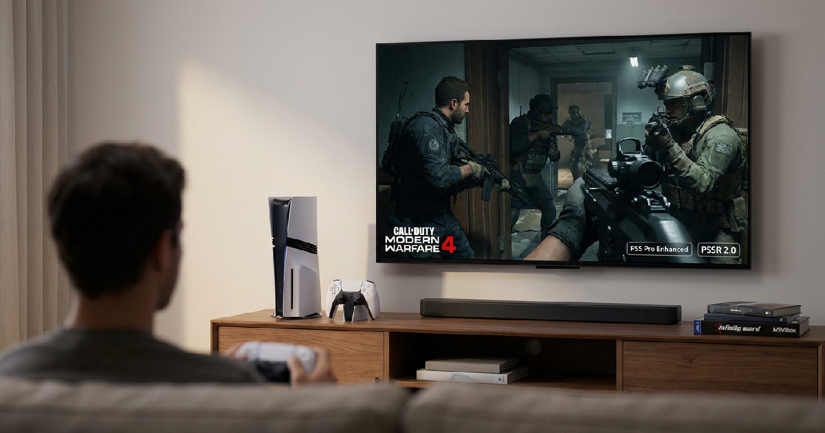 PlayStation details impressive Modern Warfare 4 PS5 Pro features