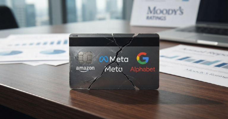 AI spending credit quality: Moody's warns AI spending threatens credit quality of Amazon, Meta, Alphabet