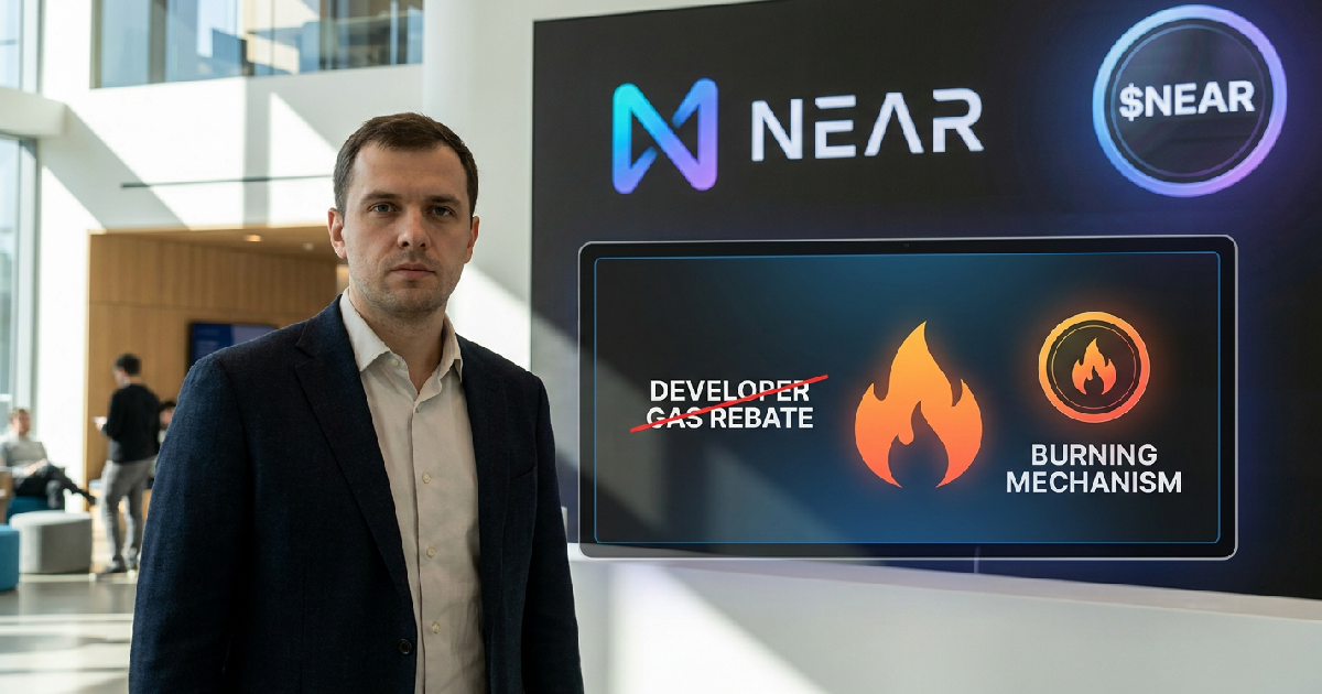 NEAR developer gas rebate: NEAR Protocol Scraps Developer Gas Rebate, Bolstering Tokenomics