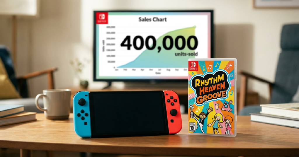 Nintendo sells 400000 copies of Rhythm Heaven Groove
