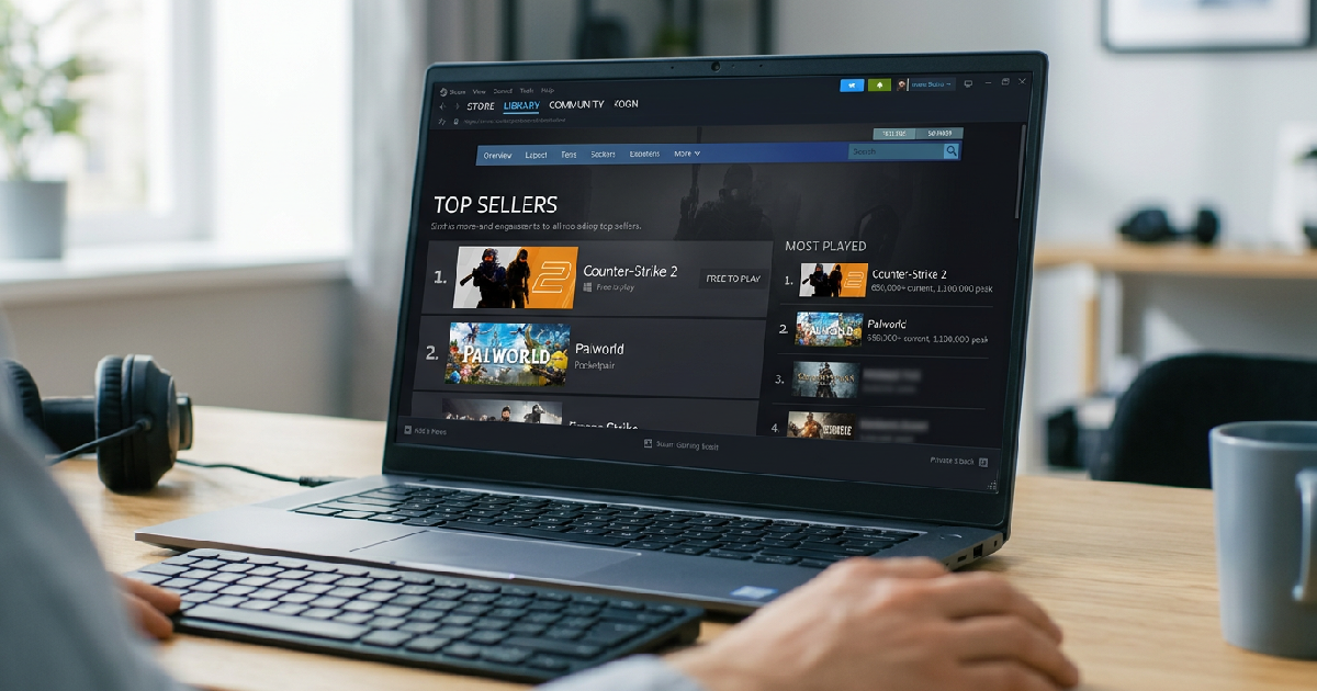 Palworld Climbs Second: Palworld Climbs to Second Most-Played on Steam After 1.0 Launch