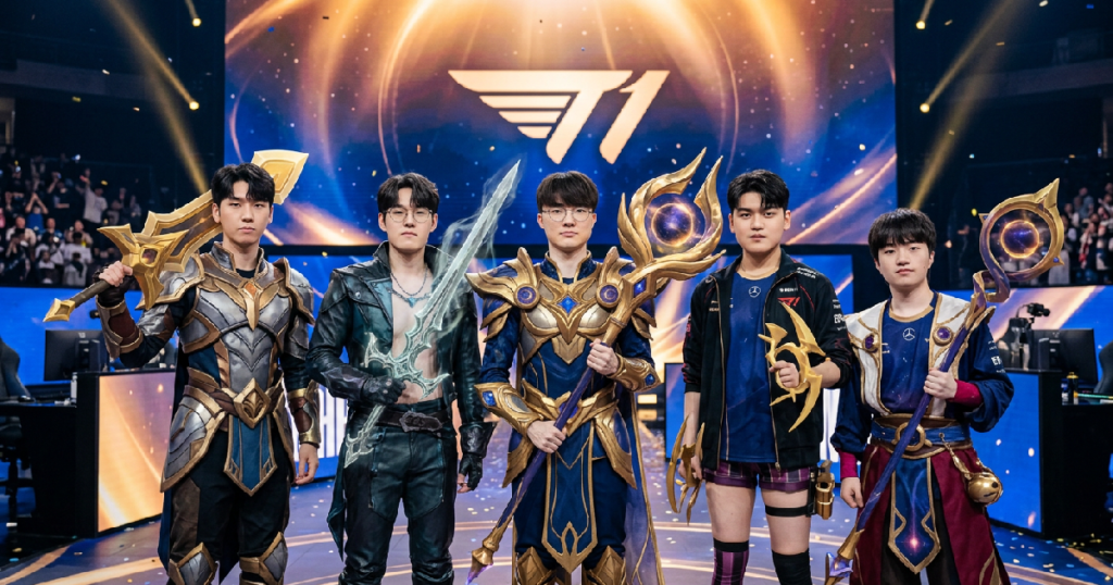 Riot Games Unveils T1 Worlds 2025 Skins with Hidden Player Details