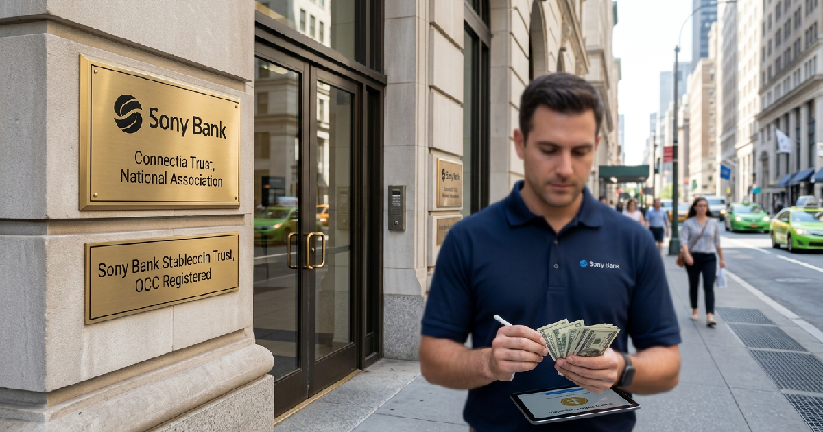 Sony Bank stablecoin trust bank: Sony Bank gains OCC approval to launch $40 million stablecoin unit in New York