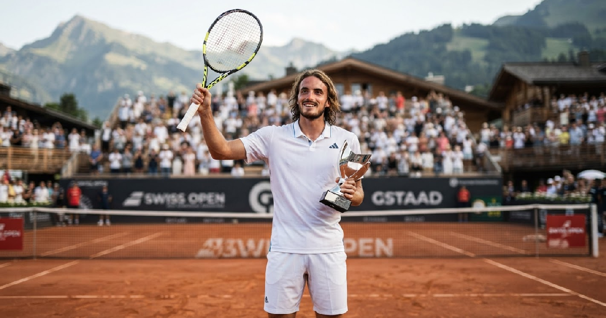 Stefanos Tsitsipas racket decision: Stefanos Tsitsipas commits to Babolat racket for 2026 season after Swiss Open win