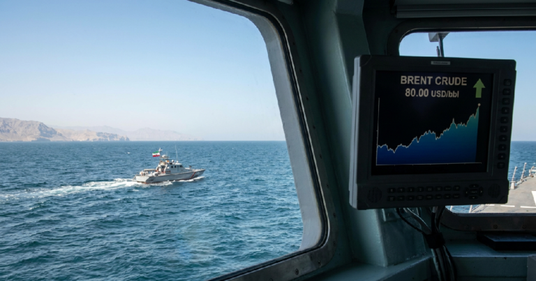 U.S. oil prices surge after Trump reinstates Strait of Hormuz blockade
