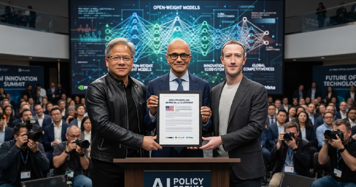 Tech Giants Warn Against Premature Restrictions on Open-Weight AI Models