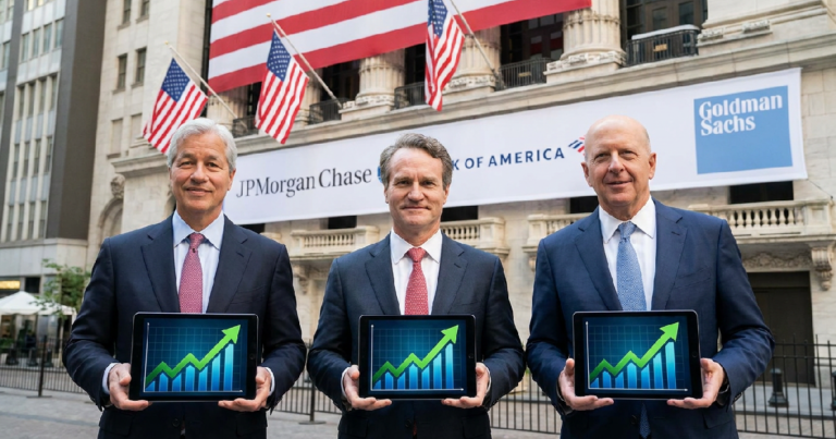 US bank profits soar in Q2 2026 as equities trading revenue booms