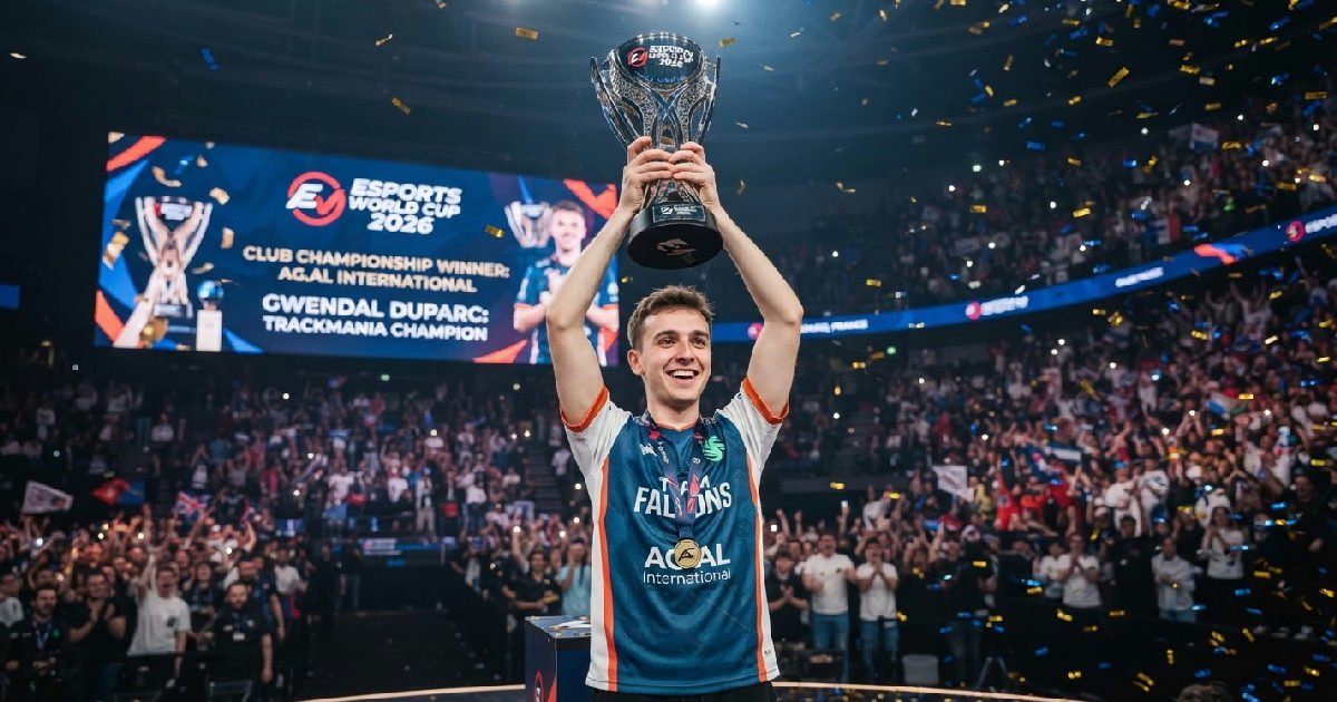 AG.AL International Claims Esports World Cup 2026 Title as Gwendal Duparc Secures Decisive Trackmania Win