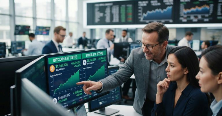 Bitcoin and Ether ETFs Ignite Market with $2.6 Billion Inflow, Strongest Since October 2025