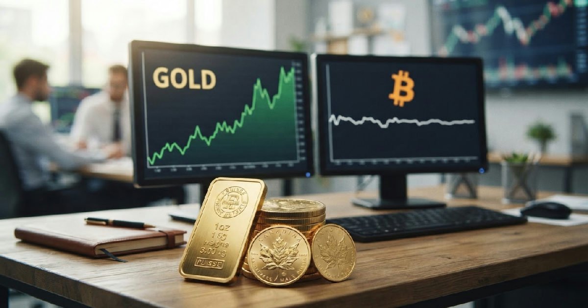 Gold surges after July inflation cools, but Bitcoin remains largely flat