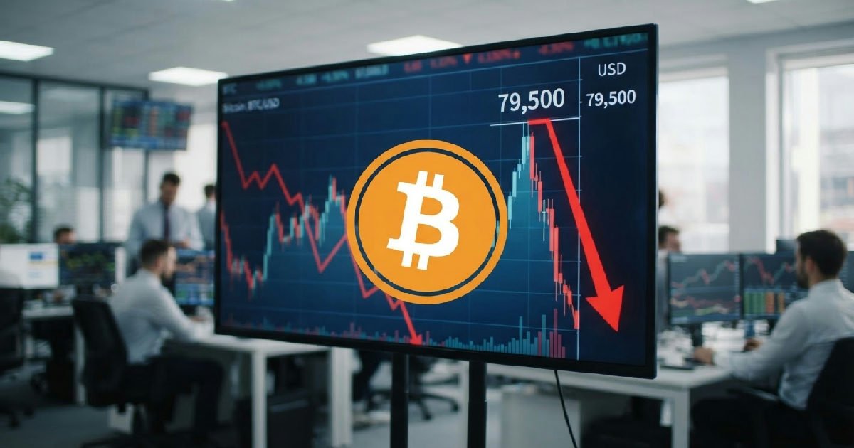 Bitcoin Rally Halts at $79,500 After 20% Five-Day Surge